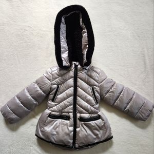 Mayoral Girls Puffy Jacket (Size 4) - GUC